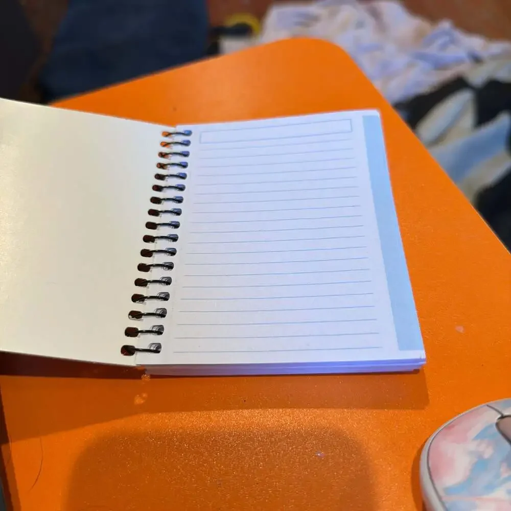 Hannah Montana holographic pocket size‎ Pink Spiral Notebook Ruled Line Disney